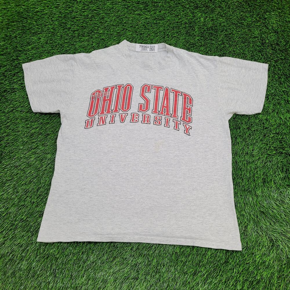Vintage 90s Ohio State University Shirt Womens XL 21x25 Arch